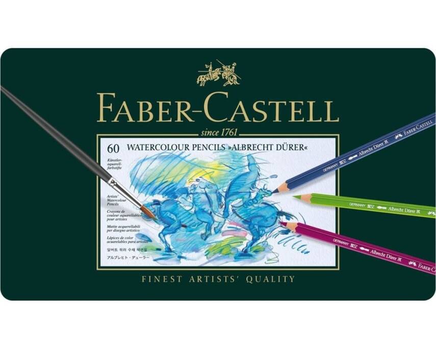 Faber Castell Albrecht Dürer Aquarell Pencil 60 Colors - 1