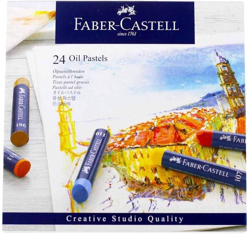 Faber Castell Creative Studio Oil Pastel 24 Colors New - 1