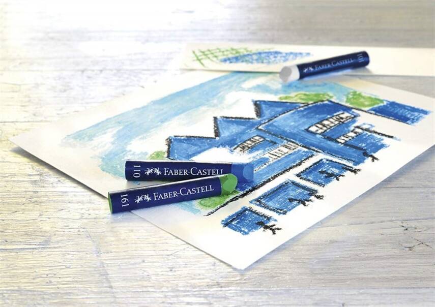 Faber Castell Creative Studio Yağlı Pastel Boya 24 Renk Yeni - 2