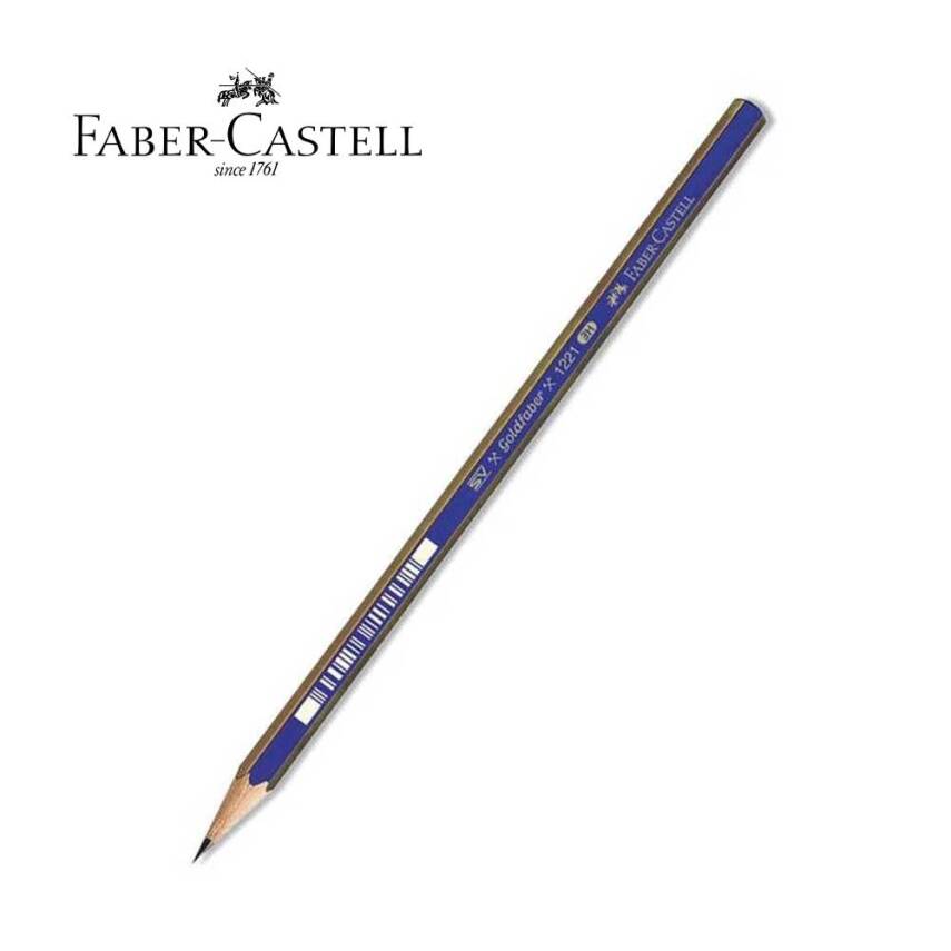 Faber Castell Goldfaber 1221 Graduated Pencil 3H - 1