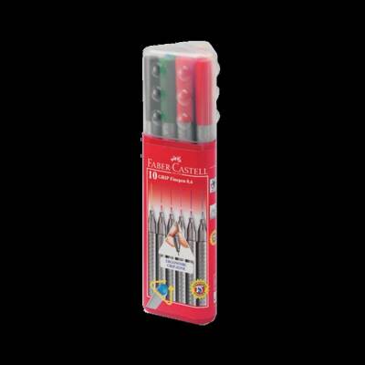 Faber Castell Grip Finepen 0.4mm Set of 10