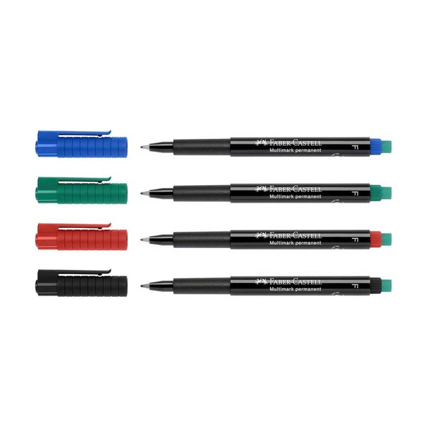 Faber-Castell Permanent(S) 4'lü Takım - 2