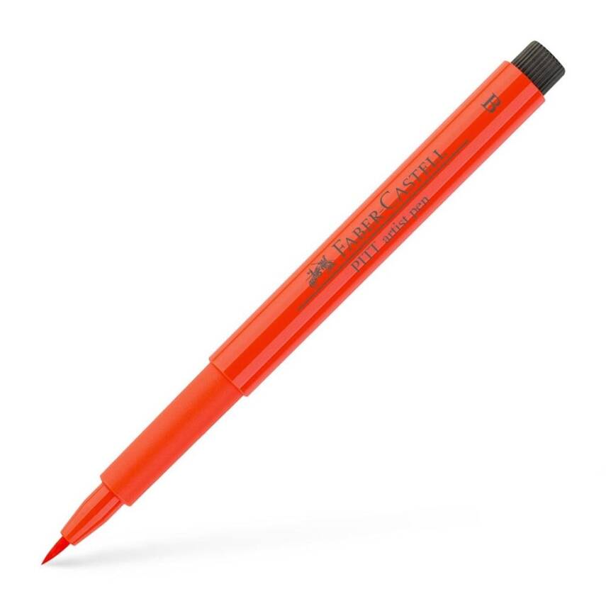 Faber Castell Pitt Artist Pen Çizim Kalemi 118 Erguvan Kırmızısı - 1