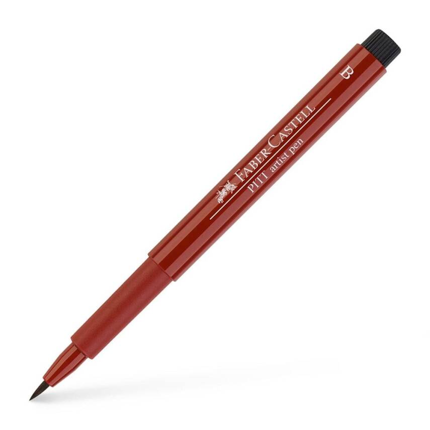 Faber Castell Pitt Artist Pen Çizim Kalemi 192 Hint Kırmızısı - 1