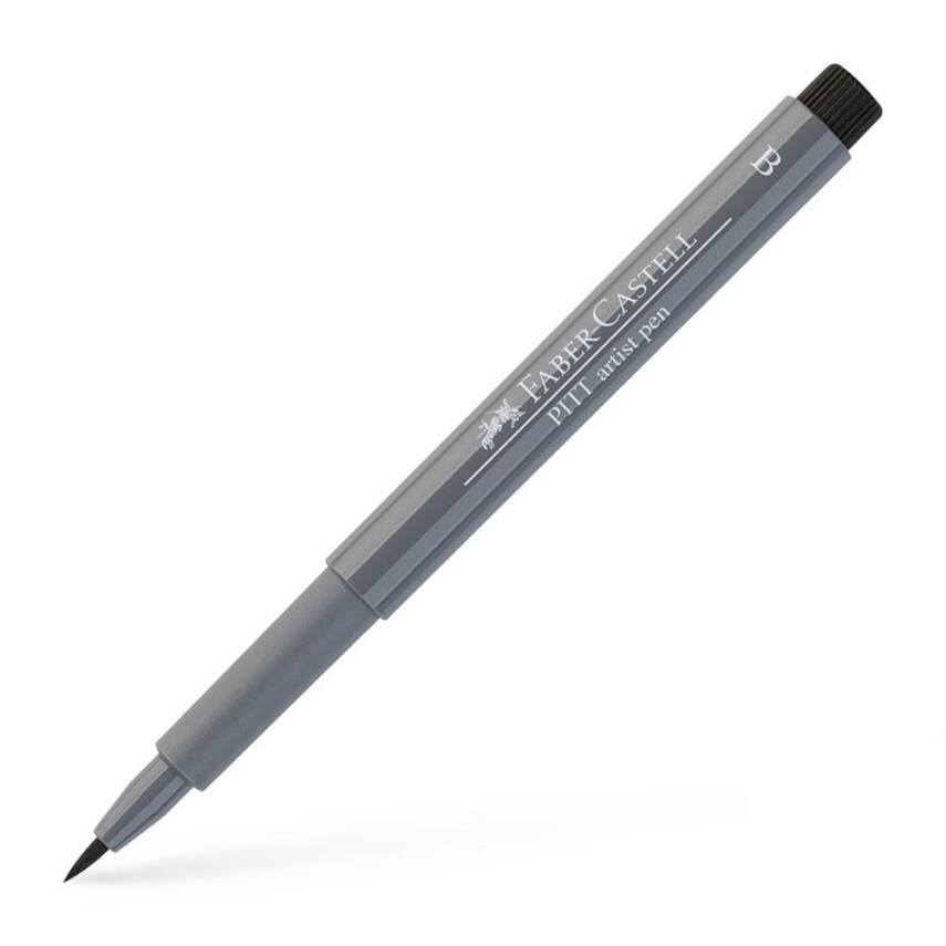 Faber Castell Pitt Artist Pen Çizim Kalemi 233 Soğuk Gri Iv - 1