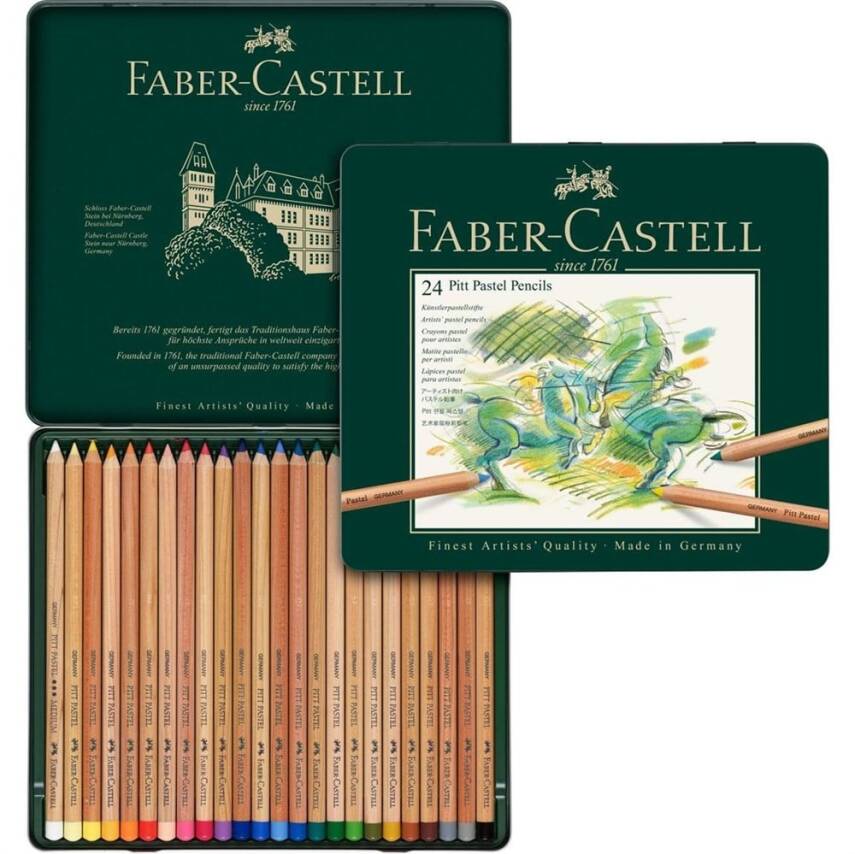 Faber Castell Pitt Pastel Boya Kalemi 24 Renk - 2