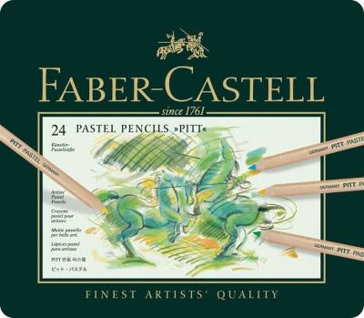 Faber Castell Pitt Pastel Pencil 24 Colors - 1