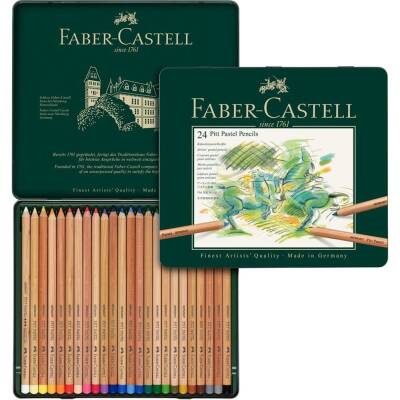 Faber Castell Pitt Pastel Pencil 24 Colors - 2