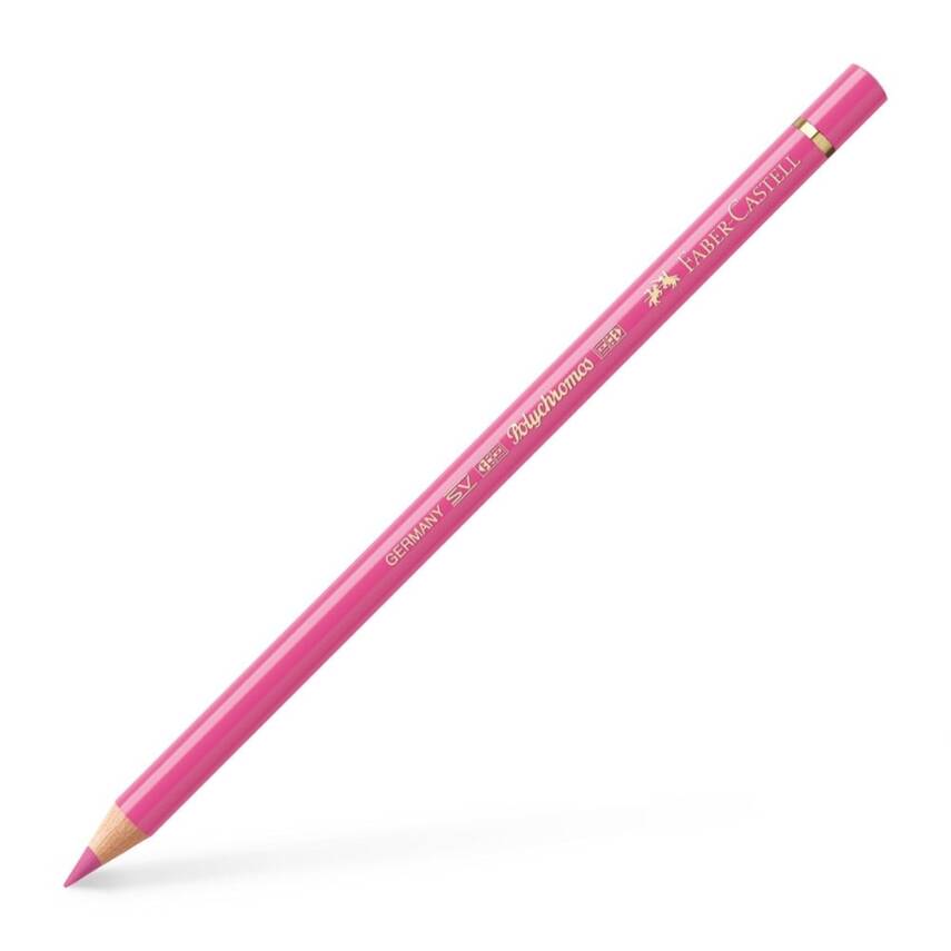 Faber Castell Polychromos Artist Color Pencil 129 Pink Madder Lacquer - 1