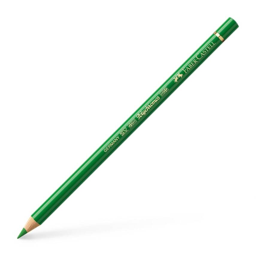 Faber Castell Polychromos Artist Color Pencil 266 Permanent Green - 1
