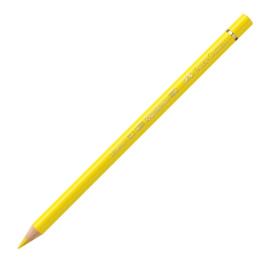 Faber Castell Polychromos Artist Coloring Pencil 106 Light Chrome Yellow - 1