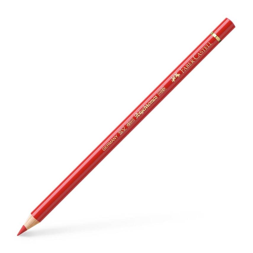Faber Castell Polychromos Artist Coloring Pencil 118 Scarlet Red - 1