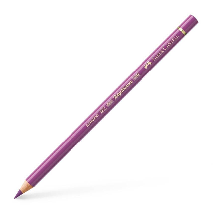 Faber Castell Polychromos Artist Coloring Pencil 135 Red Violet - 1