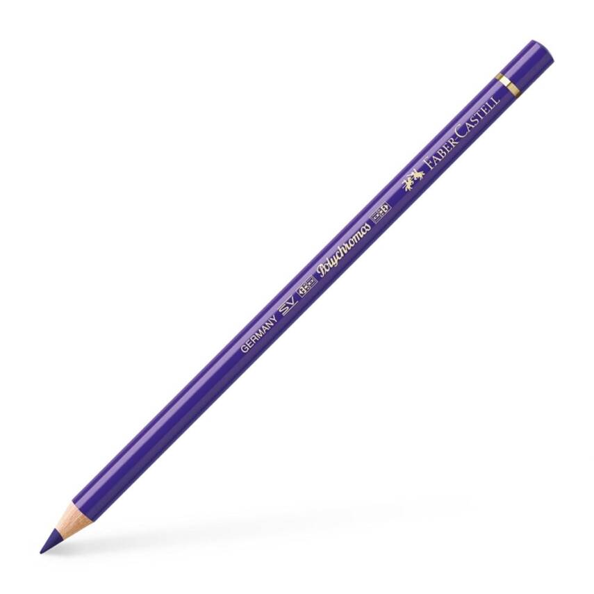Faber Castell Polychromos Artist Coloring Pencil 137 Blue Violet - 1
