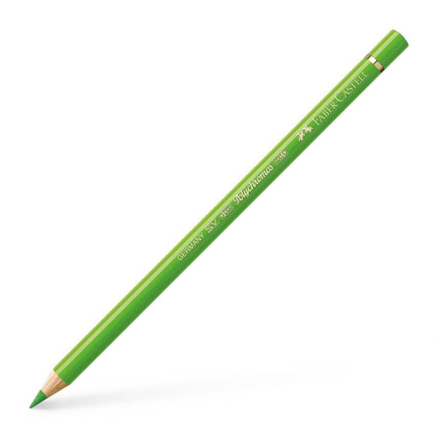 Faber Castell Polychromos Artist Coloring Pencil 166 Grass Green - 1