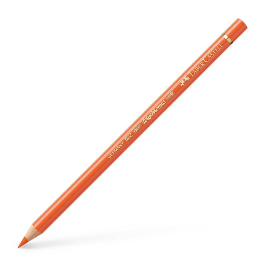 Faber Castell Polychromos Artist Kuru Boya Kalemi 113 Orange Glaze - 1