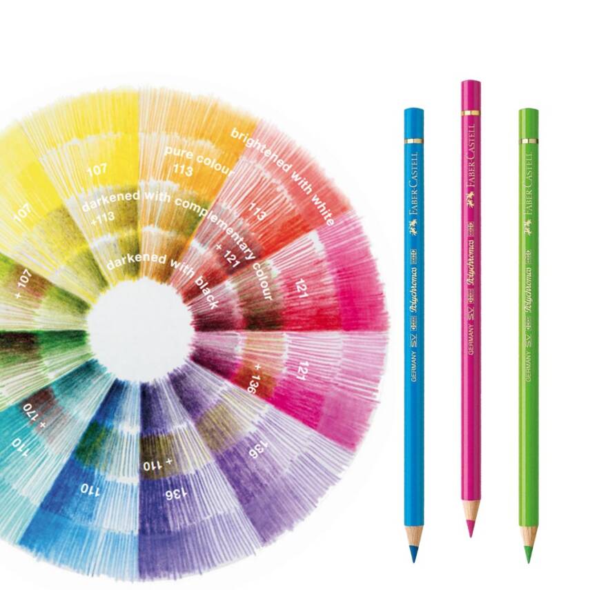 Faber Castell Polychromos Color Pencil - 1