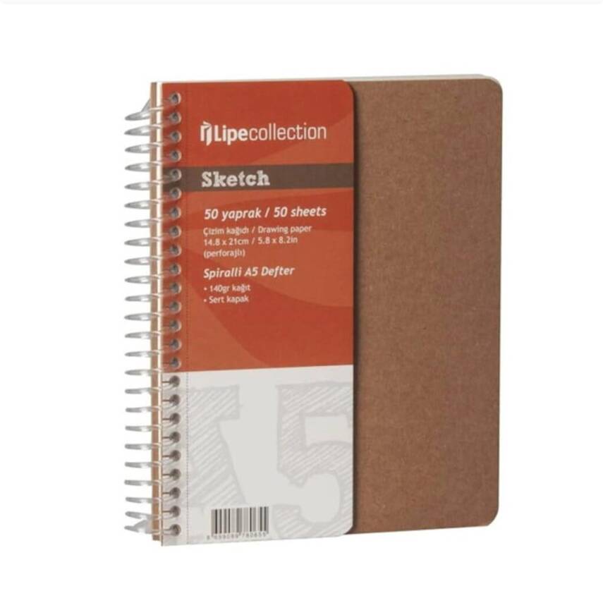 Fabio Ricci Spiral Sketchbook 50 Sheets A5 - 1