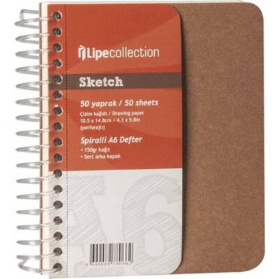 Fabio Ricci Spiral Sketchbook 50 Sheets A6 - 2