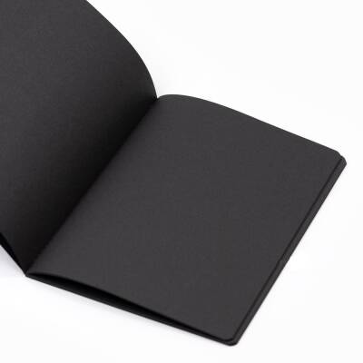 Fabio Ricci Stitched Sketchbook Black 16.5x22.5cm 100gr - 2
