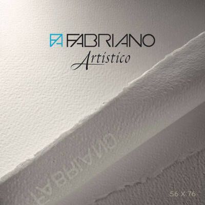 Fabriano Artistico Suluboya Kağıdı Extra White Cold Pressed 300 gr 56x76 cm