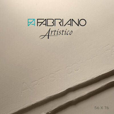 Fabriano Artistico Suluboya Kağıdı Traditional White Hot pressed 300 gr 56x76 cm