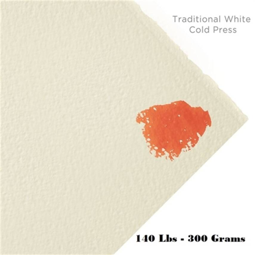 Fabriano Artistico Watercolor Paper Traditional White Hot Pressed 300 gr 56x76 cm - 1