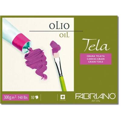 Fabriano Tela Canvas Dokulu Blok 30x40 cm 300 gr 10 sayfa - 2