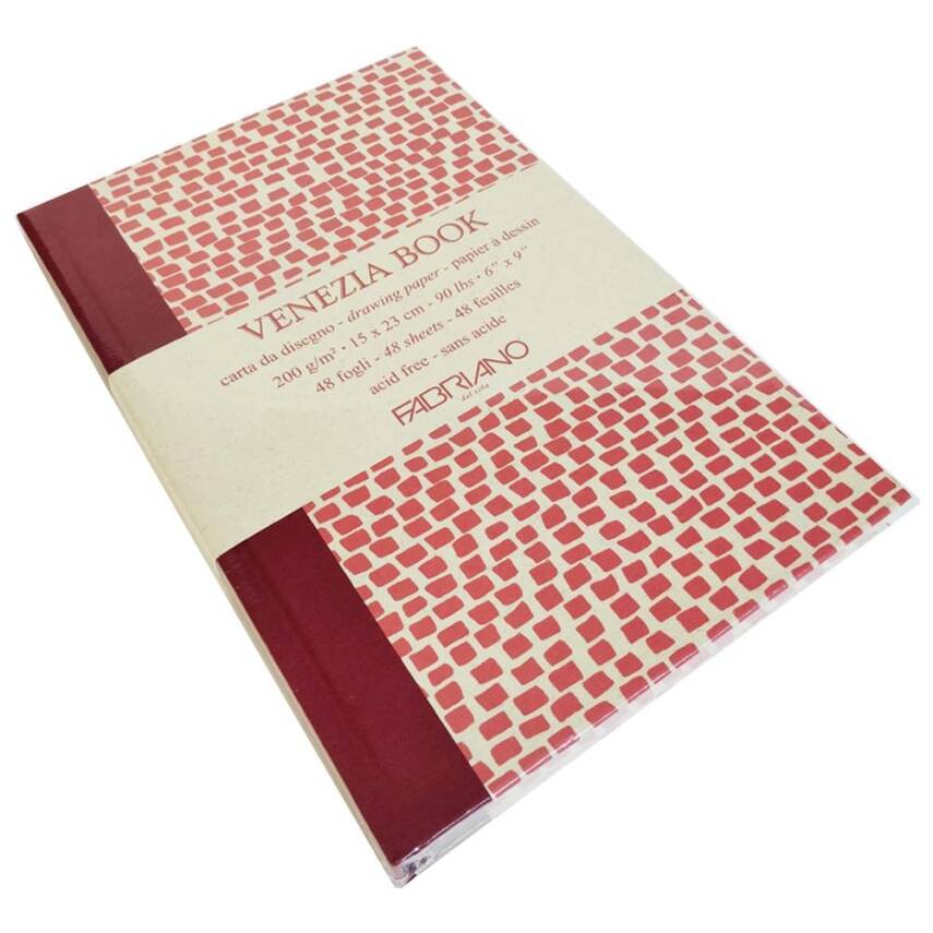 Fabriano Venezia Book Natural Texture 200 g 23x30 cm 48 Sheets - 1