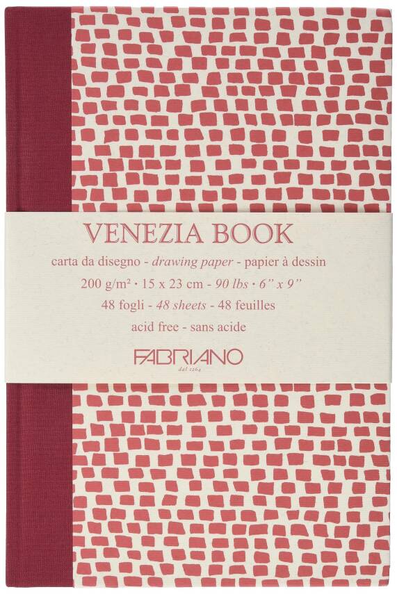 Fabriano Venezia Book Natural Texture 200 g 23x30 cm 48 Sheets - 2