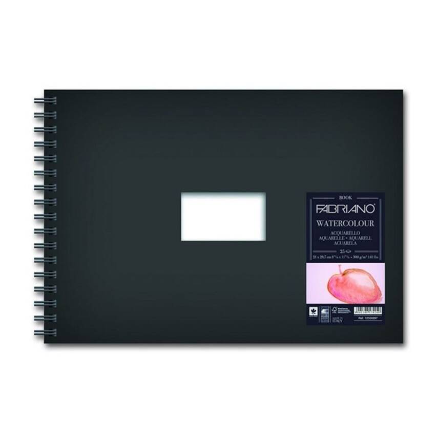 Fabriano Watercolor Book 21X29.7 cm 300g 25 Sheets - 1