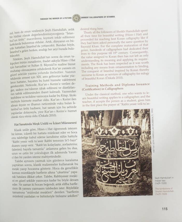Famous Calligraphers of Istanbul in the Mirror of a Photograph (BOOK) - 1