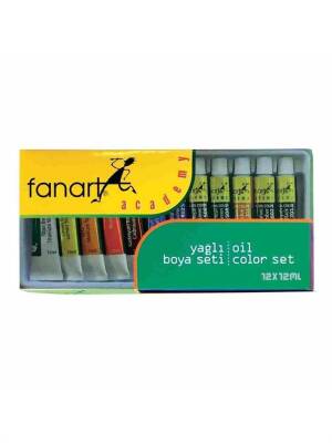 Fanart Academy Oil Paint Set 12x12 ml