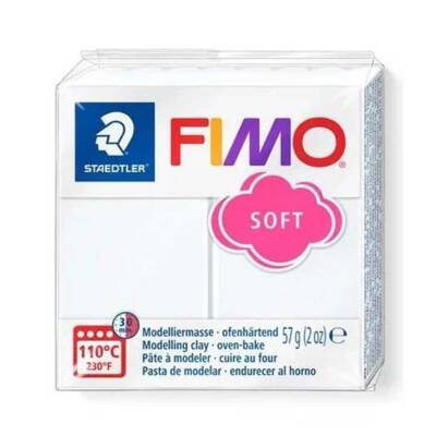 Fimo Soft Polimer Kil Beyaz 57 gr