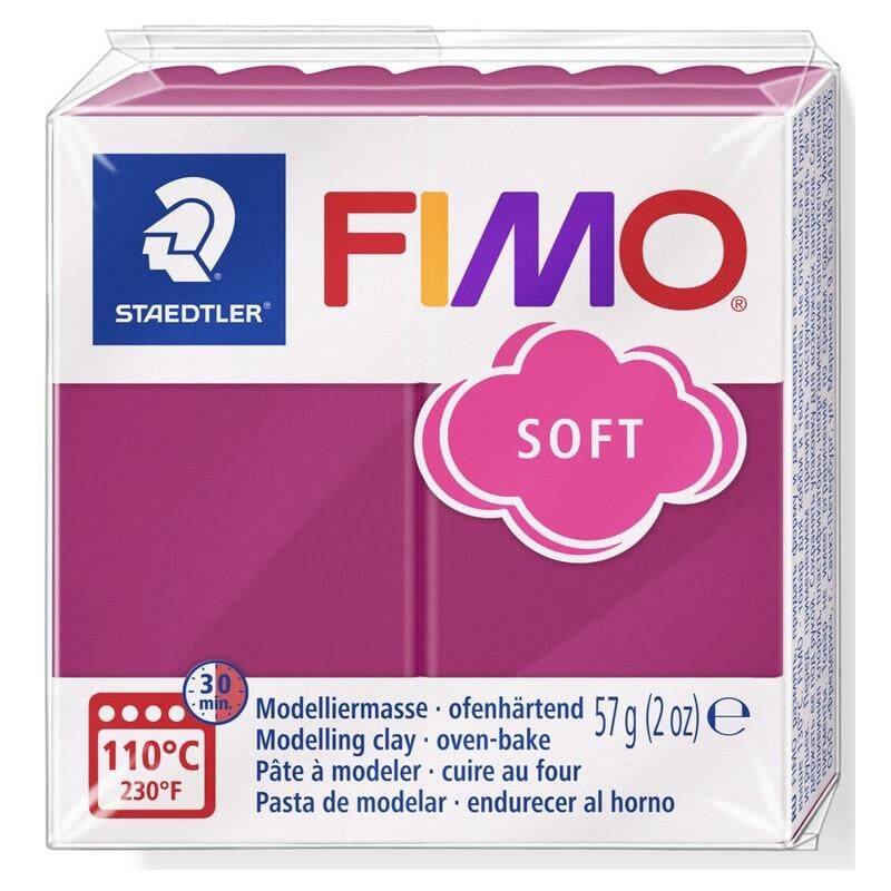 Fimo Soft Polimer Kil Bordo 57 gr - 1