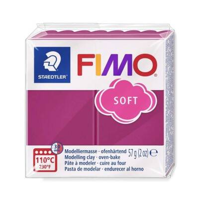 Fimo Soft Polimer Kil Bordo 57 gr