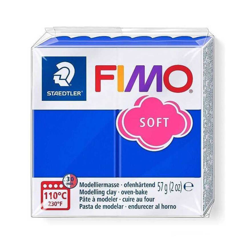 Fimo Soft Polymer Clay Bright Blue 57 gr - 1