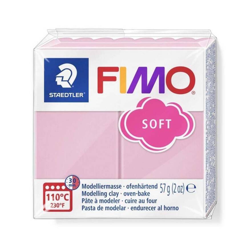 Fimo Soft Polymer Clay Pink 57 gr - 1