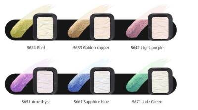 Finetec Iridescent Colours Suluboya Seti 6 Renk F5600 - 3