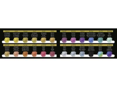 Finetec Metallic Watercolor Set 24 Colors F2400 - 3