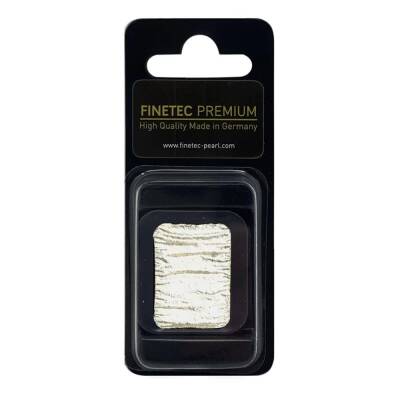 Finetec Premium Yaldız Sulu Boya Tekli Real Silver 6100