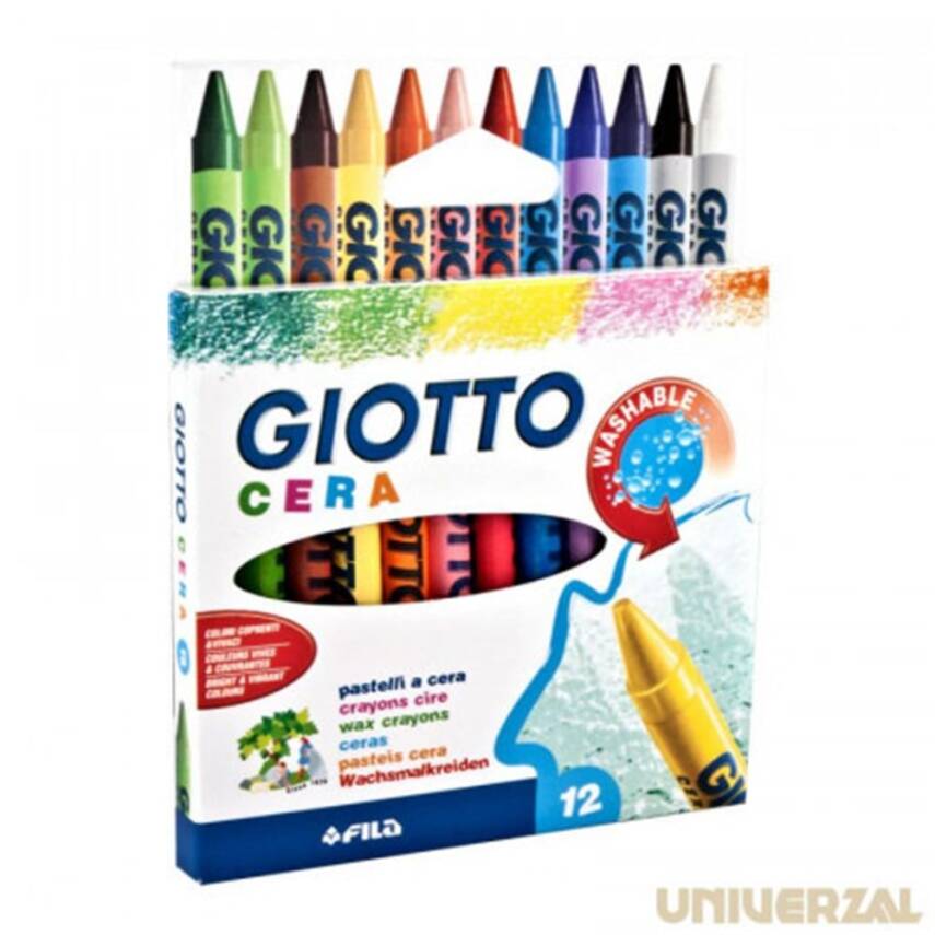 Giotto Cera Mum Boya 12li - 1