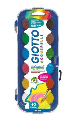 Giotto Watercolor Set of 12 30 mm