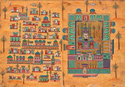 Gunfighter, Historian, Muralist, Calligrapher, Matrakçı Nasuh and His Menazilname - 3 Volumes (1)