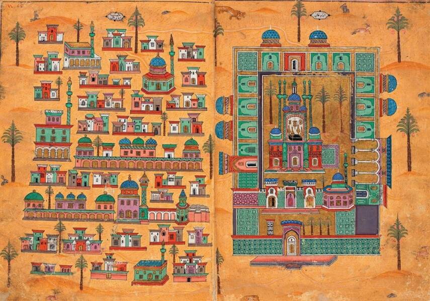 Gunfighter, Historian, Muralist, Calligrapher, Matrakçı Nasuh and His Menazilname - 3 Volumes - 2