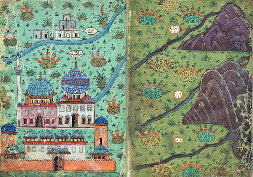 Gunfighter, Historian, Muralist, Calligrapher, Matrakçı Nasuh and His Menazilname - 3 Volumes - 3