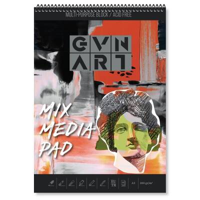 Güven Art Mix Madia Pad A3 200 gr 20 yp