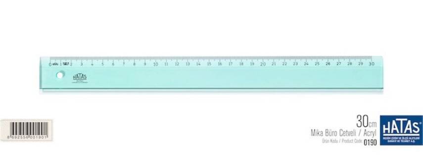 Hatas Cetvel Öğrenci Ekonomik 30 Cm 00131 - 1