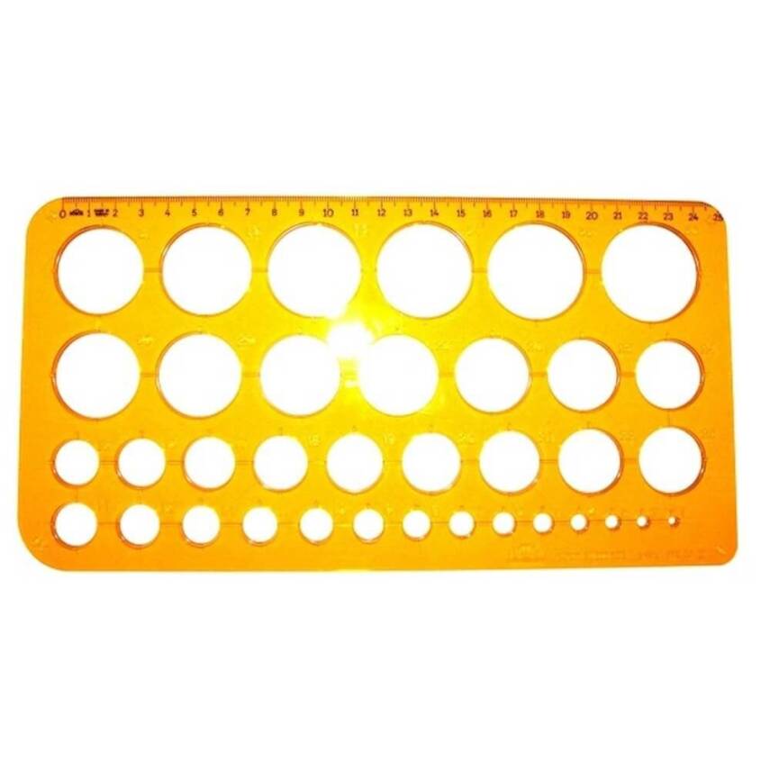 Hatas Circle Template 1-36 Mm - 1