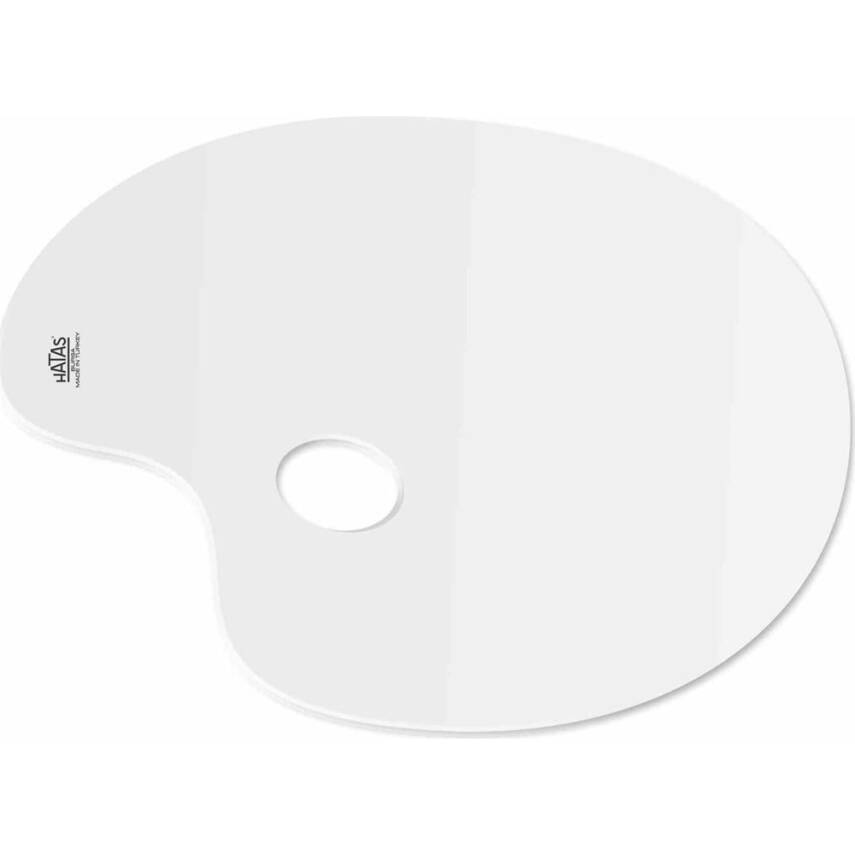 Hatas Godesiz Oval Painting Palette 25 x 35 cm - 1